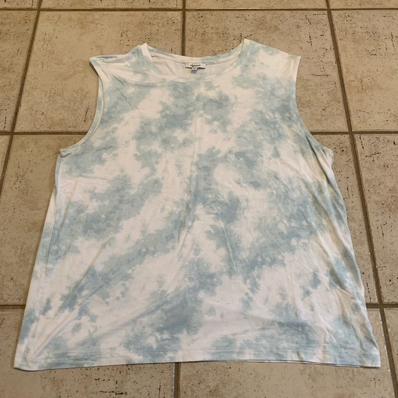 💛 Reitmans Tie-Dye Sleeveless Top XL - Picture 2 of 7